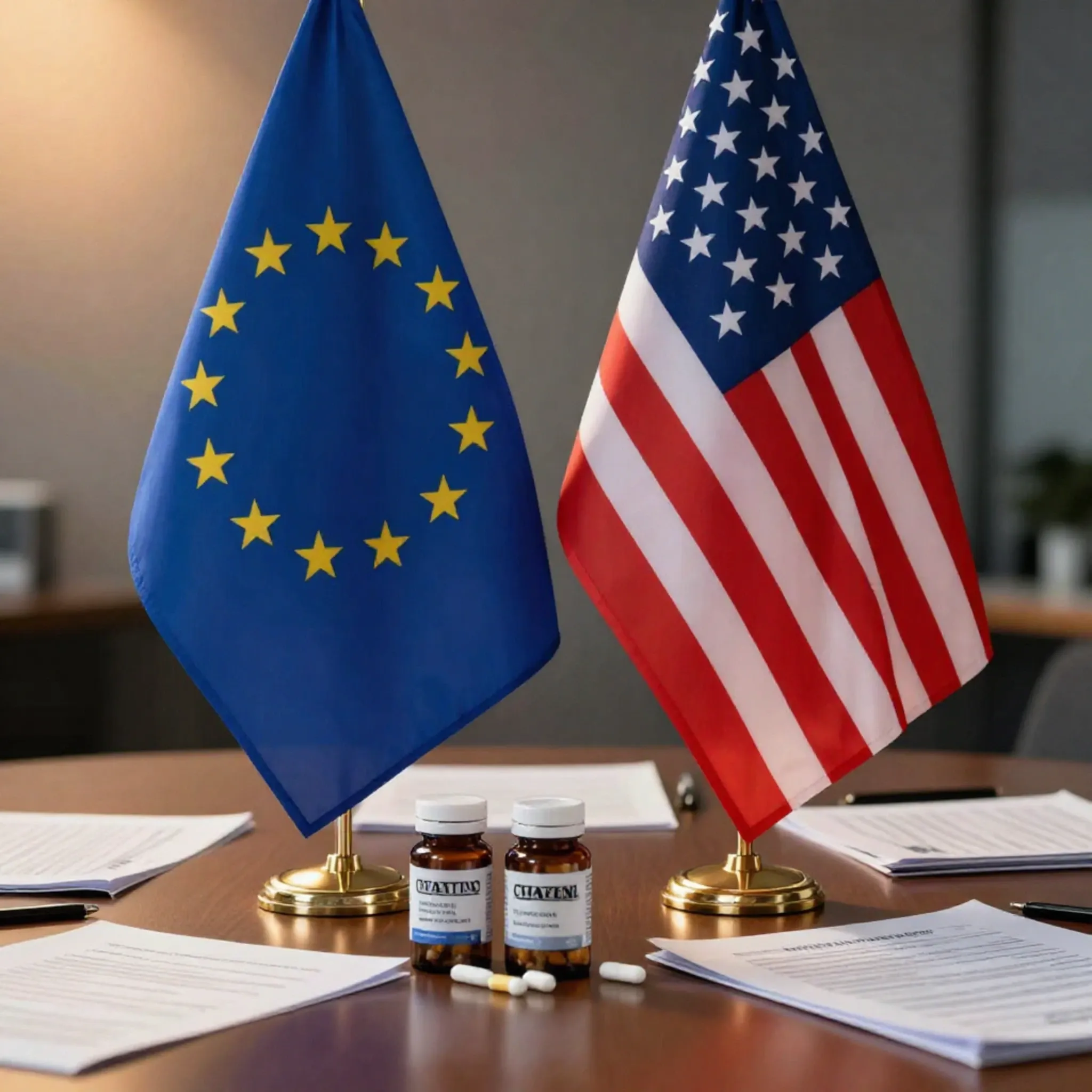 Merz Pushes Back on US Drug Probe, Citing EU Trade Pact