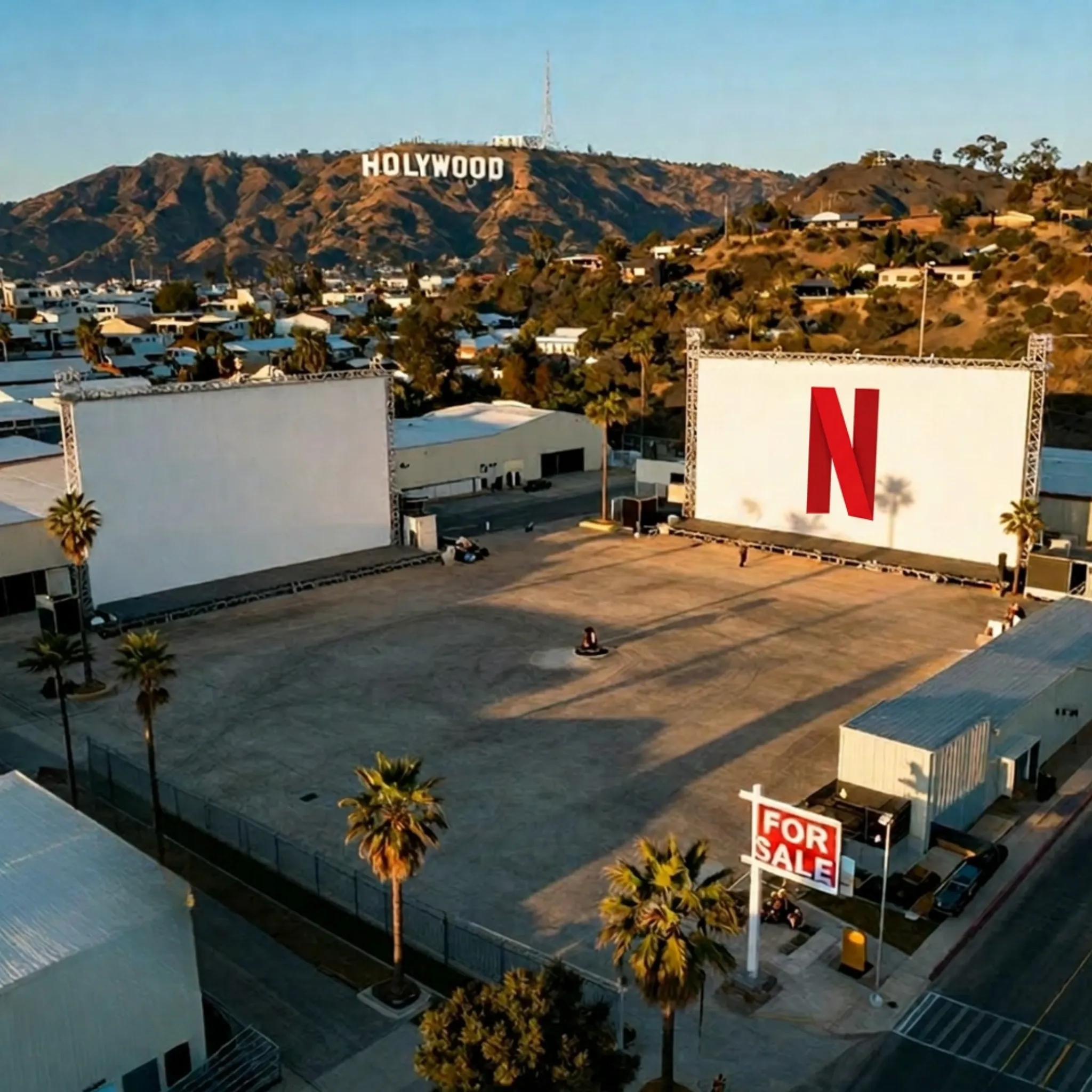 Netflix Is Under Contract to Buy LA Studio Lot Seized by Goldman