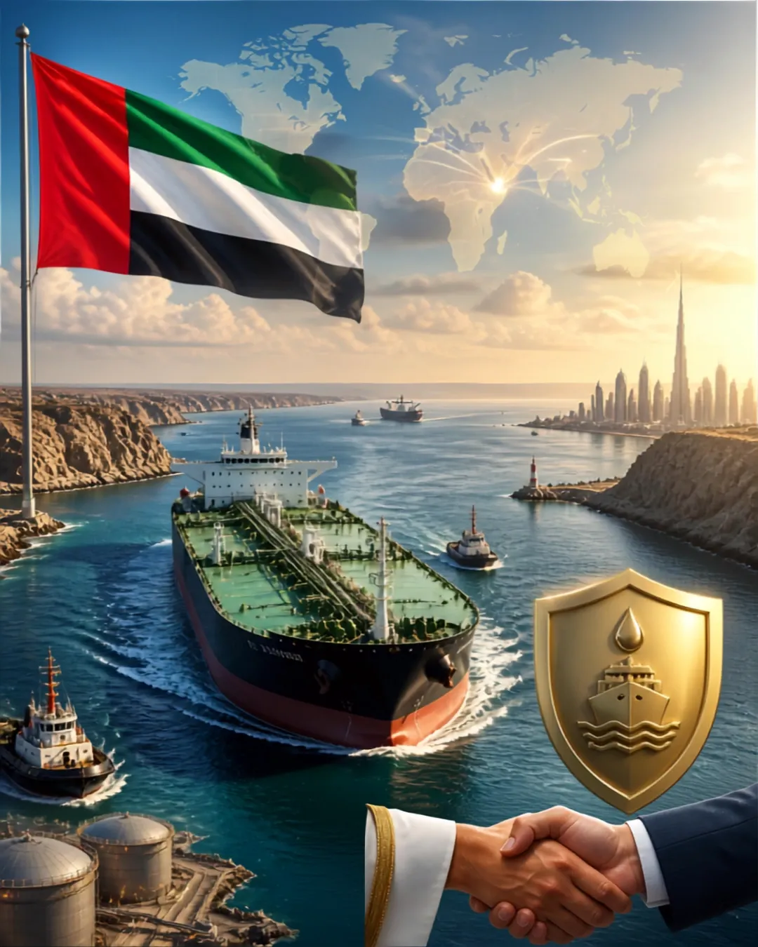 UAE Moves to Keep Hormuz Shipping Route Open for Global Oil Markets