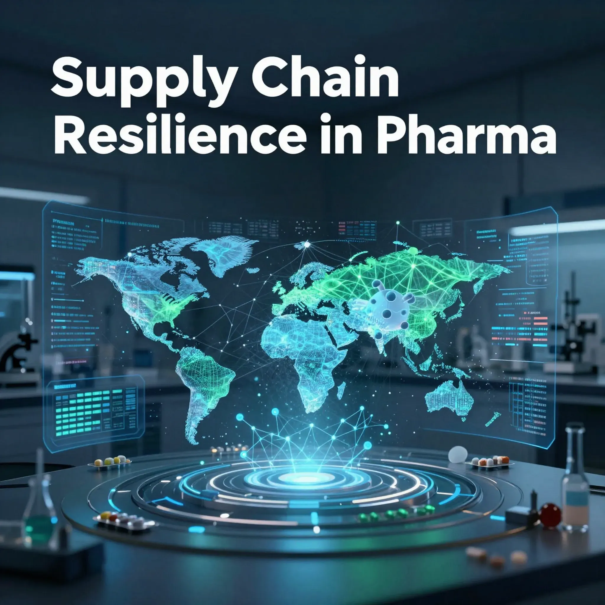 Supply Chain Resilience in Pharma: Data, AI & Predictive Analytics